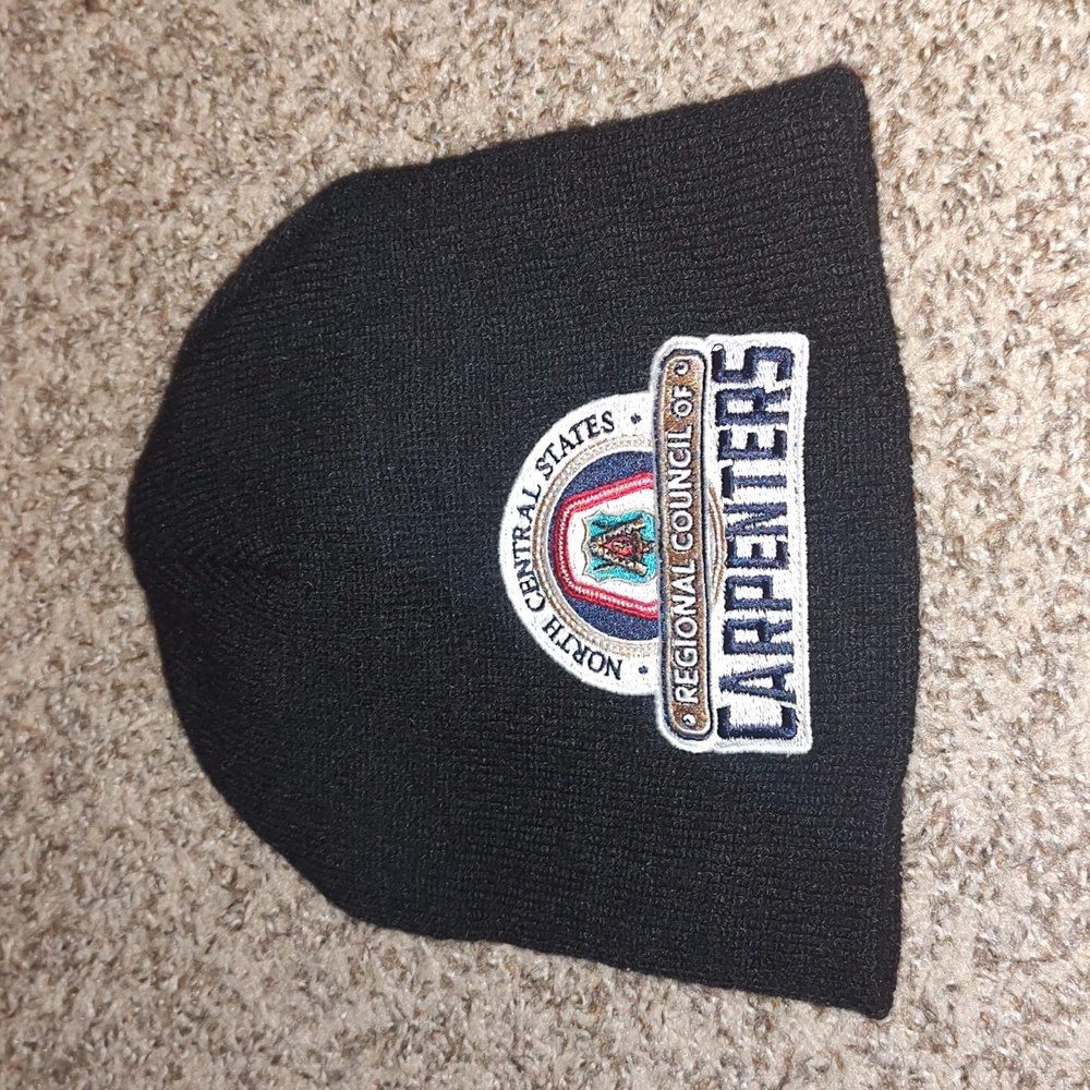 North Central States Regional Council of Carpenters Embroide Skull Beanie